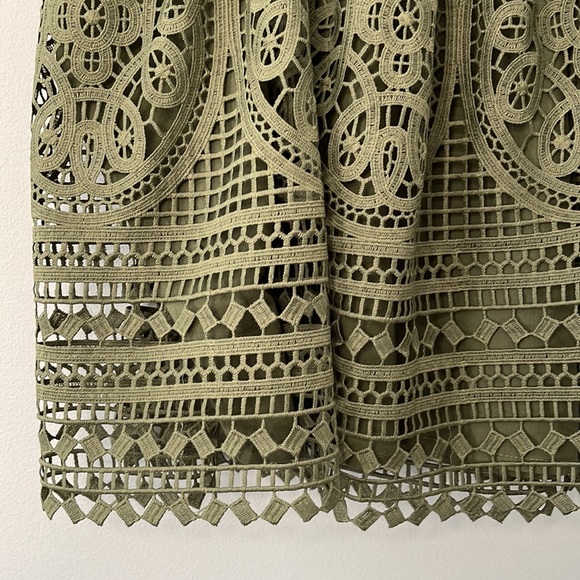 Anthropologie ERI + ALI Ruffled Lace Tank NEW WITH NO TAGS - Picture 5 of 11